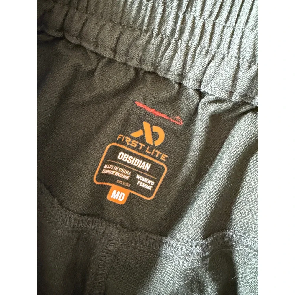 First Lite Obsidian Merino Wool Hunting Pants Ripstop M Olive Green Tactical - Picture 5 of 14